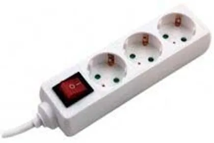 PIKENDUSJUHE LÜLITIGA SPECTOR LIGHT 3 PESA 5M 3G1,0MM² 10A VALGE