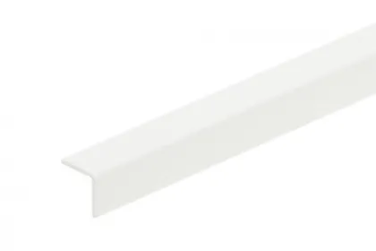 PVC L-PROFIIL CEZAR 25X25X1,1X2000MM VALGE