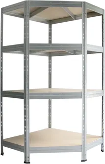 LAORIIUL AR SHELVING RIVET NURK 180X90X90X45CM 250KG/RIIUL