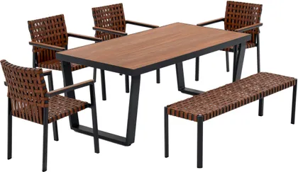 AIAMÖÖBLIKOMPLEKT ESTI ESTA TEXAS, LAUD, PINK JA 4-TOOLI