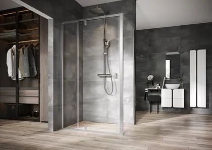 DUŠISEIN RAVAK NPSS-90 SATIIN, 90X195CM