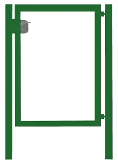 JALGVÄRAVA RAAM LOCINOX LUKUGA 1650X1000MM RAL6005 ZN