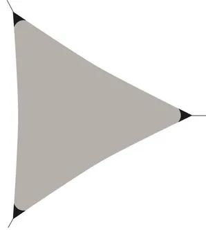 PÄIKESEVARI KOLMNURKNE TAUP 360X360X360CM