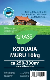 KODUAIA MURUSEGU GRASS 10KG