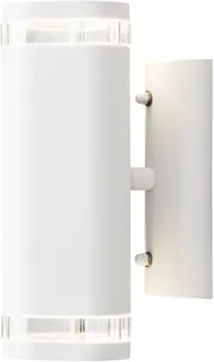 VÄLISVALGUSTI KONSTSMIDE MODENA SEINALE 2X35W IP44 GU10 VALGE