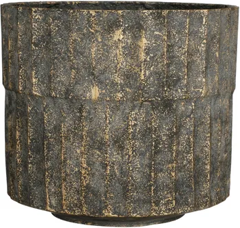 ÜMBRISPOTT MICA DECORATIONS APIRO 27X31CM MUST