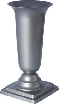 HAUAVAAS FORM-PLASTIC DAMA 13X26,7CM MUST HÕBE