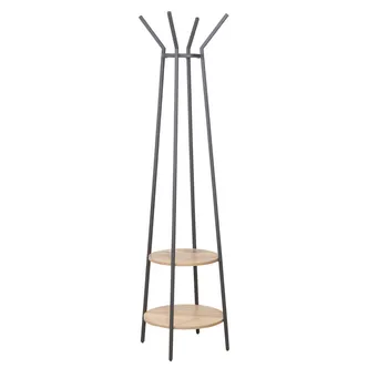 NAGI HANNES 2-RIIULIGA 48X48XH170CM, RUSTIK MELAMIIN