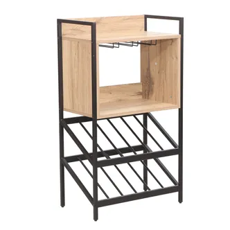 VEINIRIIUL HANNES 51X30XH90CM, RUSTIK MELAMIIN