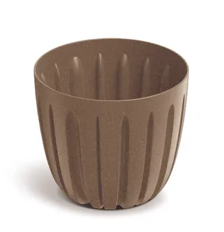 LILLEPOTT PROSPERPLAST WARIO ECO WOOD Ø16,8CM PRUUN
