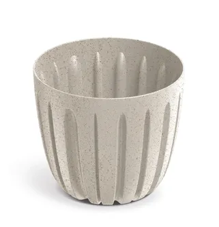 LILLEPOTT PROSPERPLAST WARIO ECO WOOD Ø16,8CM VALGE