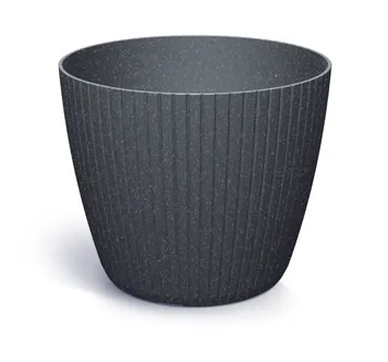 LILLEPOTT PROSPERPLAST LAMIA ECO WOOD Ø38,5CM ANTRATSIIT