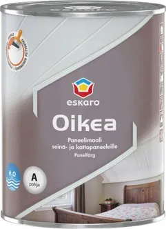 SISEVÄRV ESKARO OIKEA 0,9L VALGE POOLMATT