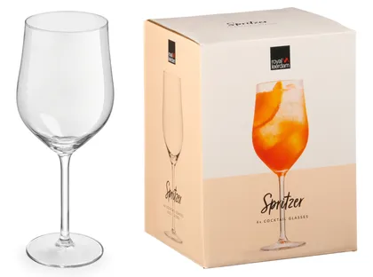 KOKTEILIKLAAS SPRITZER ROYAL LEERDAM 62CL, 4TK