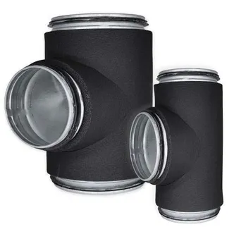 T-HARU EUROPLAST EELISOLEERITUD METALLIST Ø125-Ø125MM TIHENDIGA