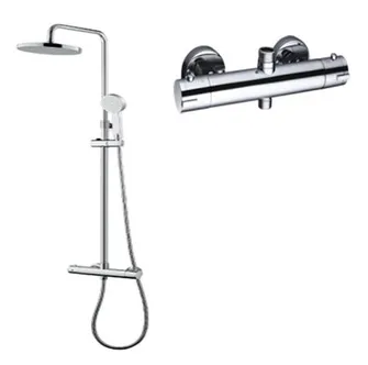 ÜLADUŠI KOMPLEKT NORDLINE NORDTHERM TERMOSTAAT SEGISTIGA KROOM