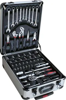 KÄSITÖÖRIISTA KOMPLEKT KOHVRIS, 253 OSA