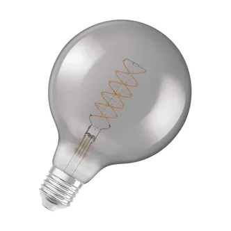 LED LAMP OSRAM CLASSIC GLOBE125 FIL 7,8W 818 E27 DIM SMOKE