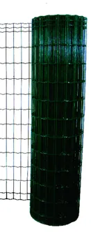 AIAVÕRK 50X100/2,1MM 1200MM 25M RULL PVC ROHELINE RAL6005