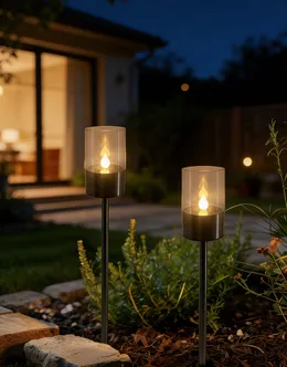 AIAVALGUSTI SOLAR KÜÜNLALEEK LED 1,2V 200MAH 46CM