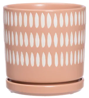 LILLEPOTT 4LIVING ALUSEGA PISA 15CM, LIIVAVÄRVI