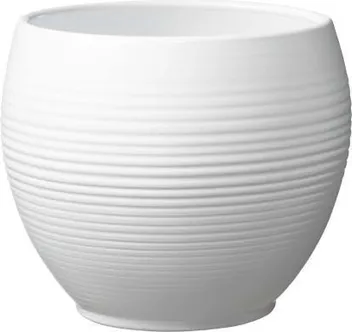 ÜMBRISPOTT SK MANACOR Ø22CM, VALGE