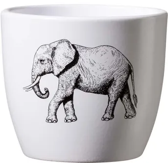 ÜMBRISPOTT SK SAFARI Ø10CM, ELEVANT