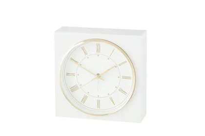 ÄRATUSKELL 4LIVING LADY 16,5X16,5CM KULD/VALGE