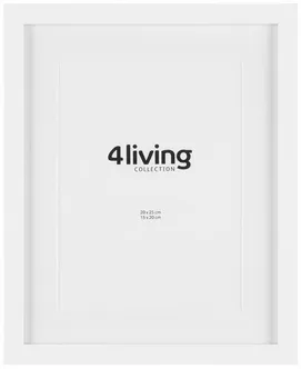 PILDIRAAM 4LIVING NICE 20X25CM VALGE