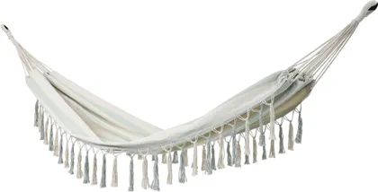 RIPPKIIK 200X100CM, ROHELINE/BEEŽ TRIIP