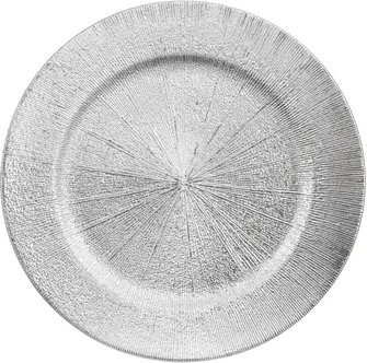 DEKORATIIVNE TALDRIK MICA DECORATIONS Ø33CM HÕBE