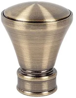 KARDINAPUU OTSIK DEKORIKA TORINO LÄIKIV ANTIIK Ø19MM KULDNE 2TK PAKIS