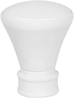 KARDINAPUU OTSIK DEKORIKA TORINO Ø19MM VALGE 2TK PAKIS