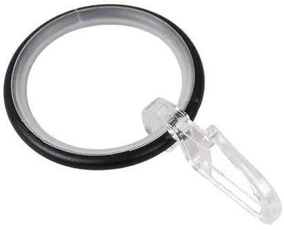 KARDINARÕNGAD DEKORIKA MODERN KONKSUDEGA Ø19MM MUST 10TK PAKIS