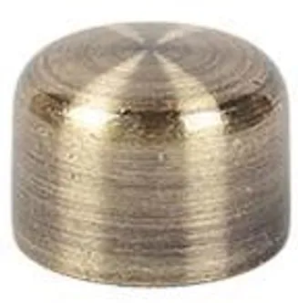 KARDINAPUU OTSIK DEKORIKA PICOLO LÄIKIV Ø16MM ANTIIK KULDNE 2TK PAKIS