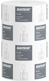 RULLKÄTEPABER KATRIN PLUS S2 60M, 2-KIHILINE