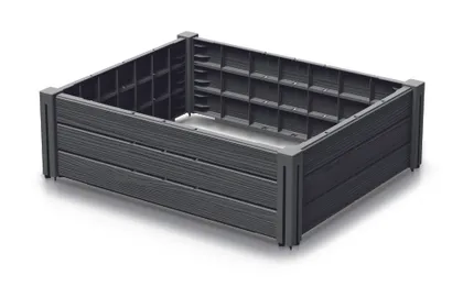 PEENRAKAST PROSPERPLAST 61,8X61,8X46CM ANTRATSIIT