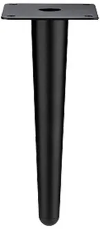 MÖÖBLIJALG 32X200MM SIRGE KITSENEV JALG, MUST