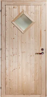 VÄLISUKS NORDIC TIMBER PRODUCTS PUIDUST KLAASIGA 9X20 VASAK