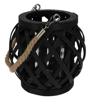 LATERN 15X14CM BAMBUS