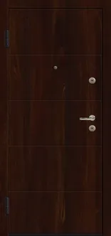 METALLUKS APLOT 68T-1/MDP43 PRUUN/KREEMA 860X2050 VASAK