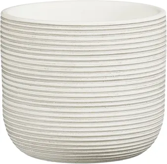 ÜMBRISPOTT MICA DECORATIONS SAMUEL Ø18CM VALGE