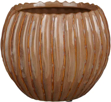 ÜMBRISPOTT MICA DECORATIONS JOVI Ø19CM PRUUN