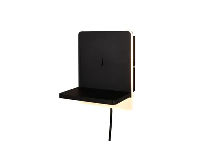 SEINALAMP TRIO FAIRFIELD LED MUST MATT LAADIMISJAAMAGA