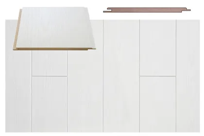 LAEPANEEL MALER MDF 6X160X1200MM VALGETUHK 1,54M² PAKIS