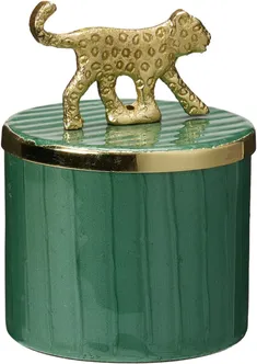 DEKORATIIVKARP LEOPARD 13CM ROHELINE