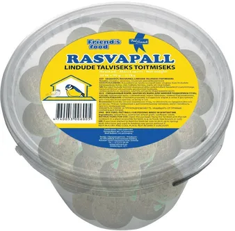  RASVAPALLID LINDUDELE FRIEND'S FOOD ÄMBRIS 30X90G