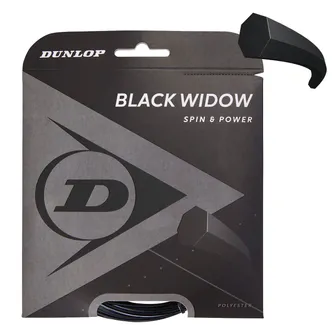 TENNISEREKETI KEELED BLACK WIDOW 16G/1,31MM 12M
