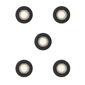 ALLVALGUSTI PERIDOT 7W SÜVISTATAV KOMPLEKT 5TK MUST