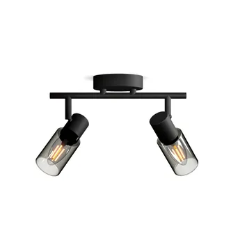 KOHTVALGUSTI PALMS SPOT 2X25W MUST